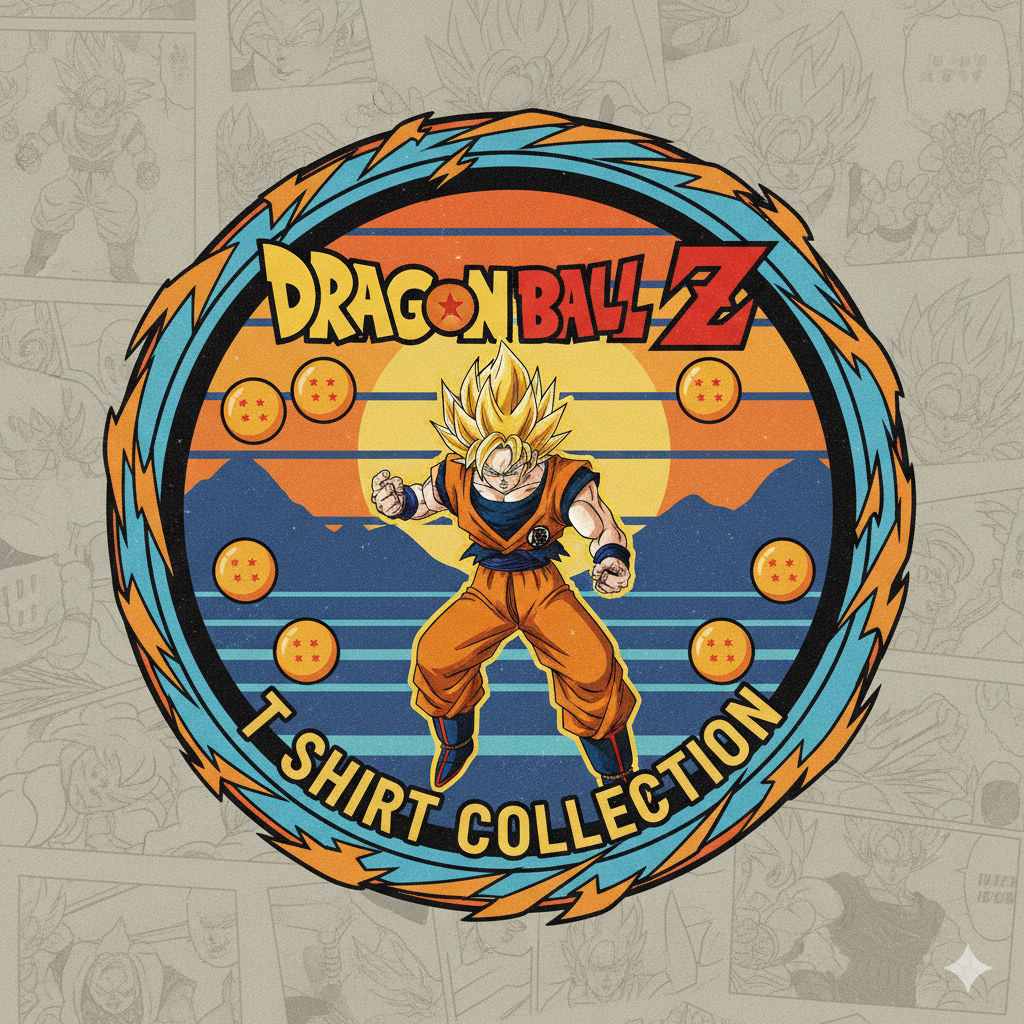 Tee Shirt Dragon Ball Z Harajuku Style