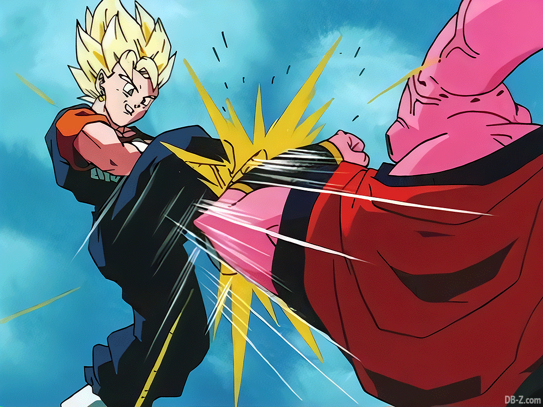 Figurine Dragon Ball Z Majin Buu vs Vegetto