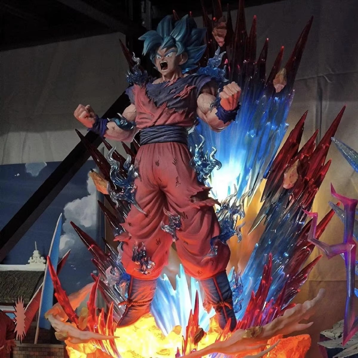 Figurine Dragon Ball Z Goku Blue (Limité)