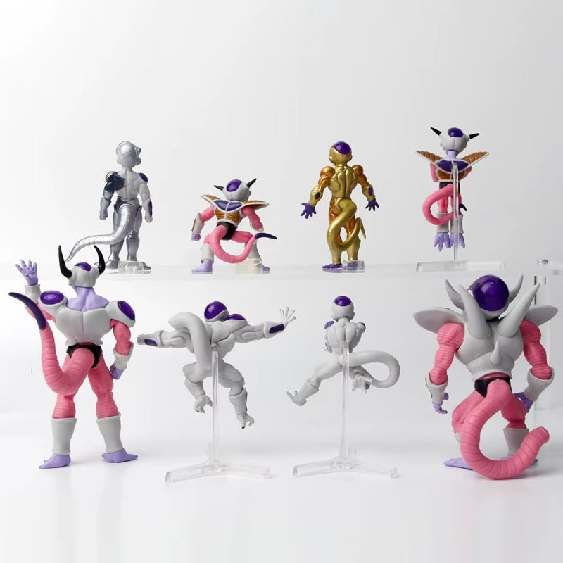 Lot de 8 Figurines Dragon Ball Z Freezer