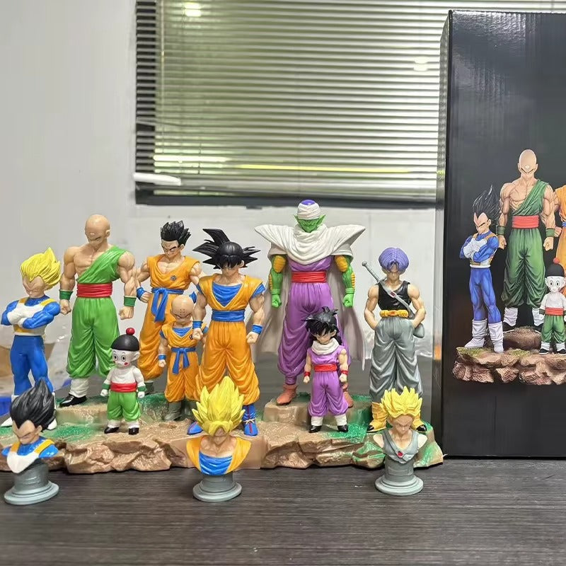 Lot de 9 Figurines Dragon Ball Z Classic Original