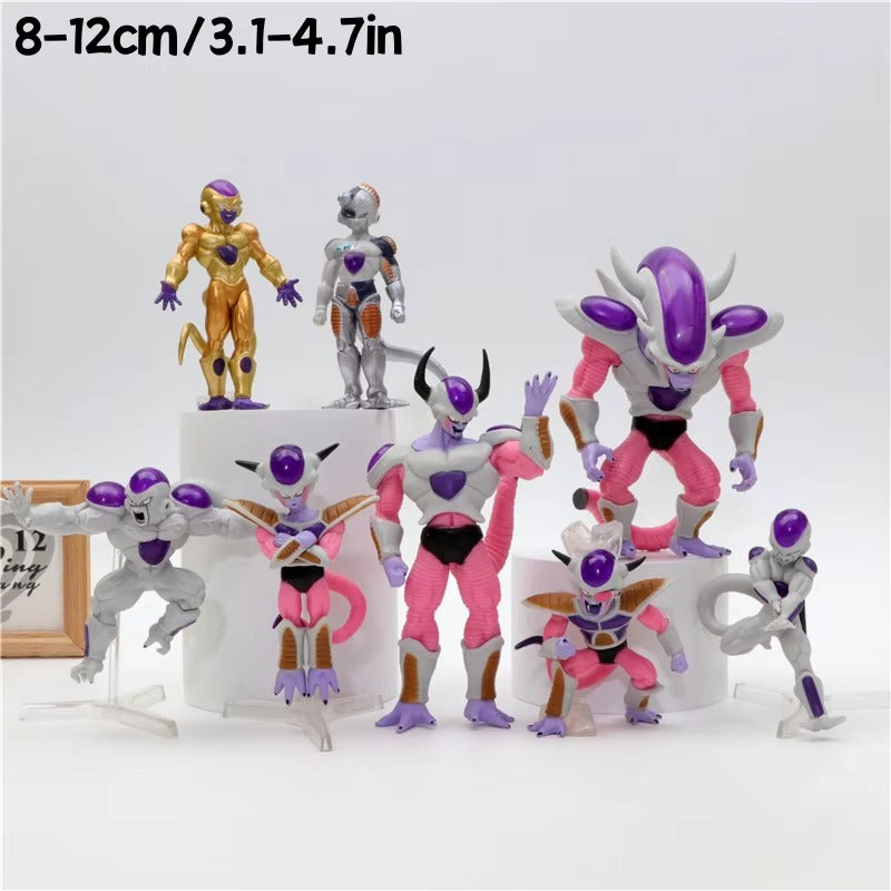 Lot de 8 Figurines Dragon Ball Z Freezer