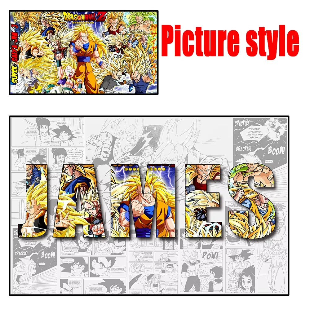 Tableaux Personnalisés Dragon Ball Z