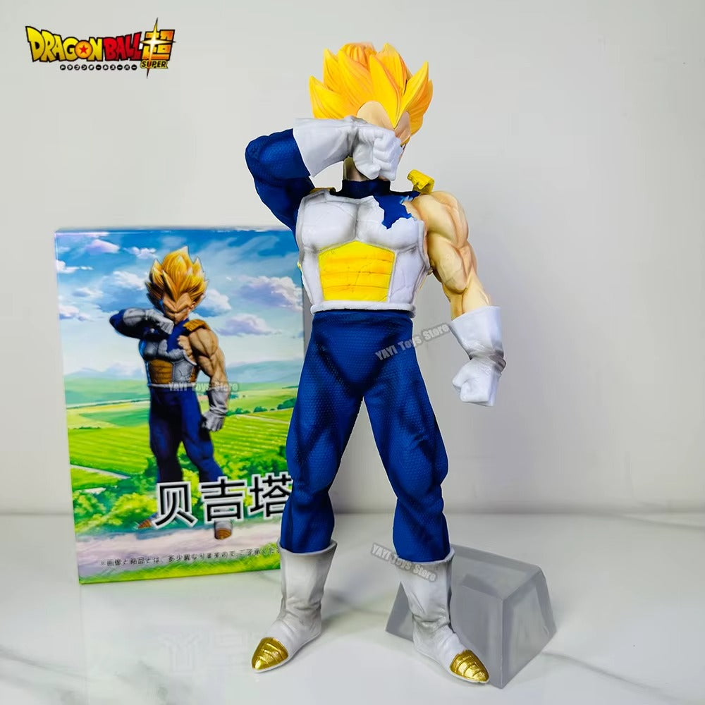 Figurine Dragon Ball Z Vegeta Super Saiyan ~25cm ⚡👑