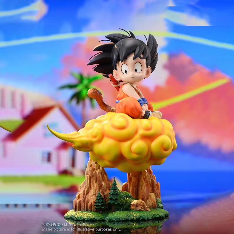 Figurine Dragon Ball Z Sangoku nuage magique