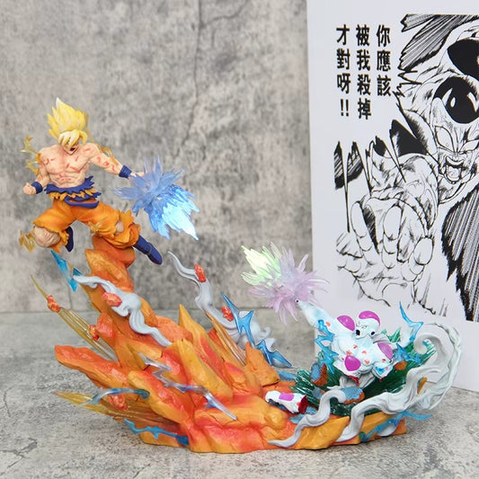 Figurine Dragon Ball Z Combat Goku vs Freezer