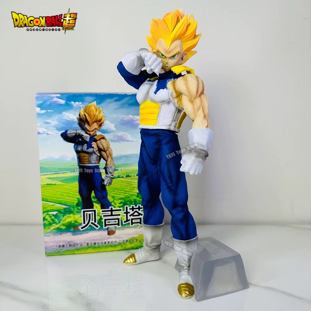 Figurine Dragon Ball Z Vegeta Super Saiyan ~25cm ⚡👑