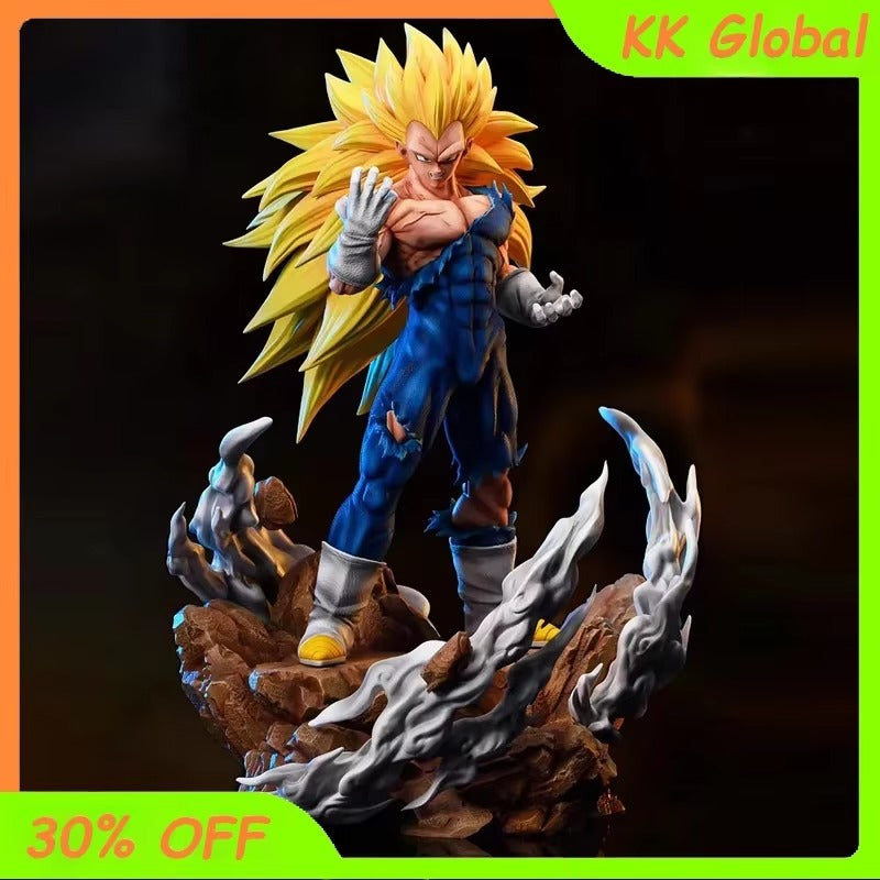 Figurines Dragon Ball Z Goku & Vegeta Super Saiyan 3