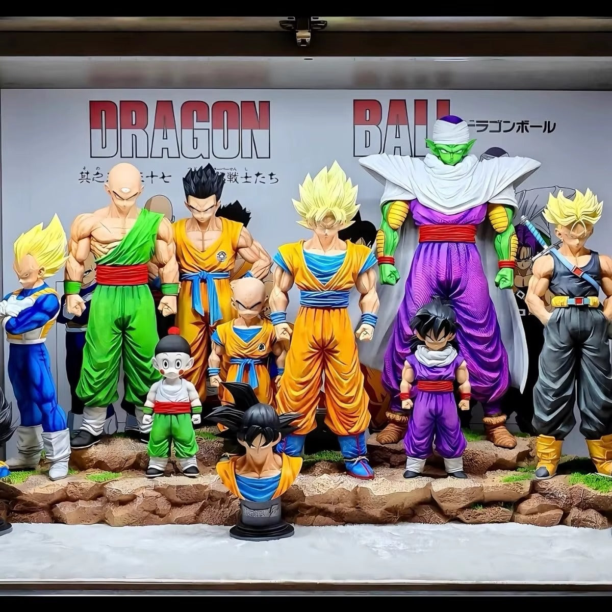 Lot de 9 Figurines Dragon Ball Z Classic Original