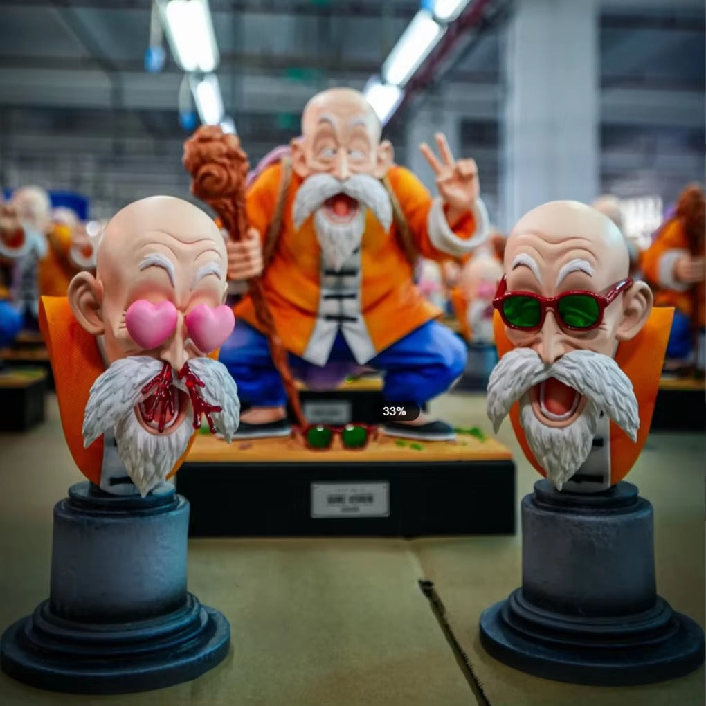 Figurines Dragon Ball Z Goku, Krilin & Roshi