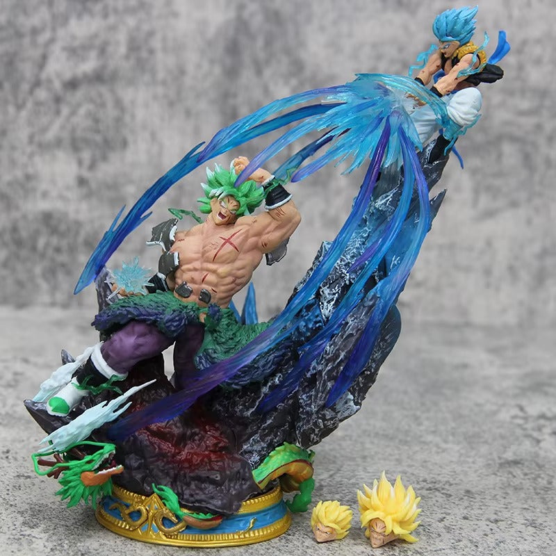 Figurine Dragon Ball Z Broly vs Goku v2