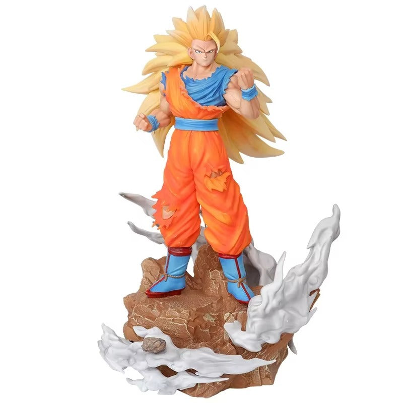 Figurines Dragon Ball Z Goku & Vegeta Super Saiyan 3