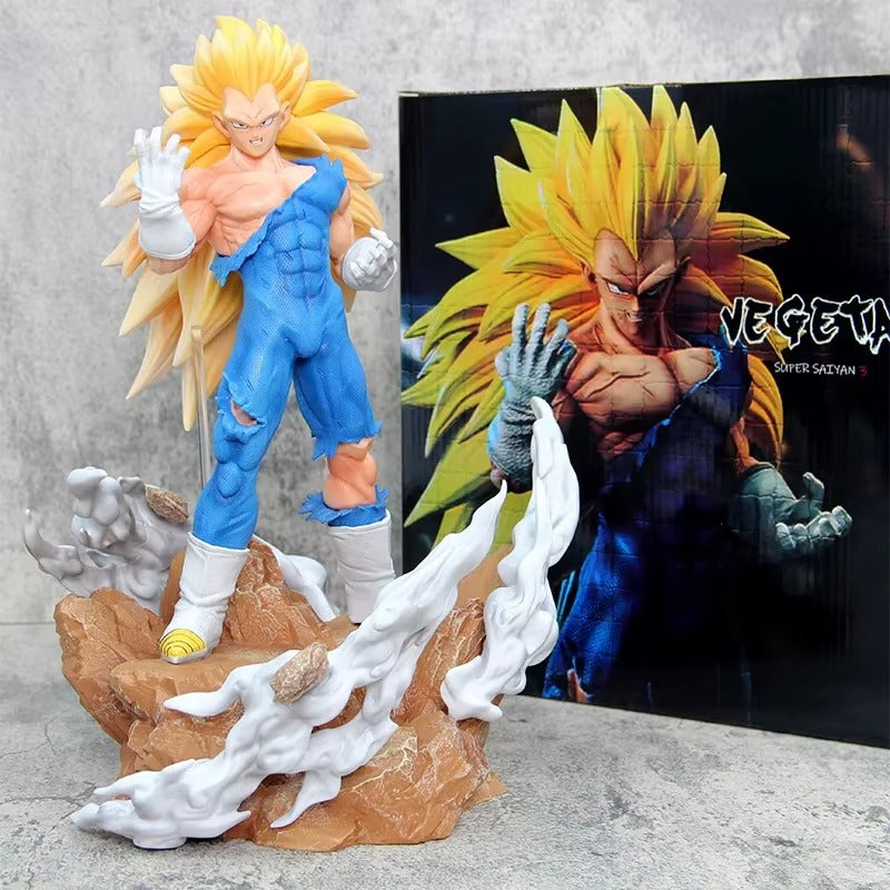 Figurines Dragon Ball Z Goku & Vegeta Super Saiyan 3