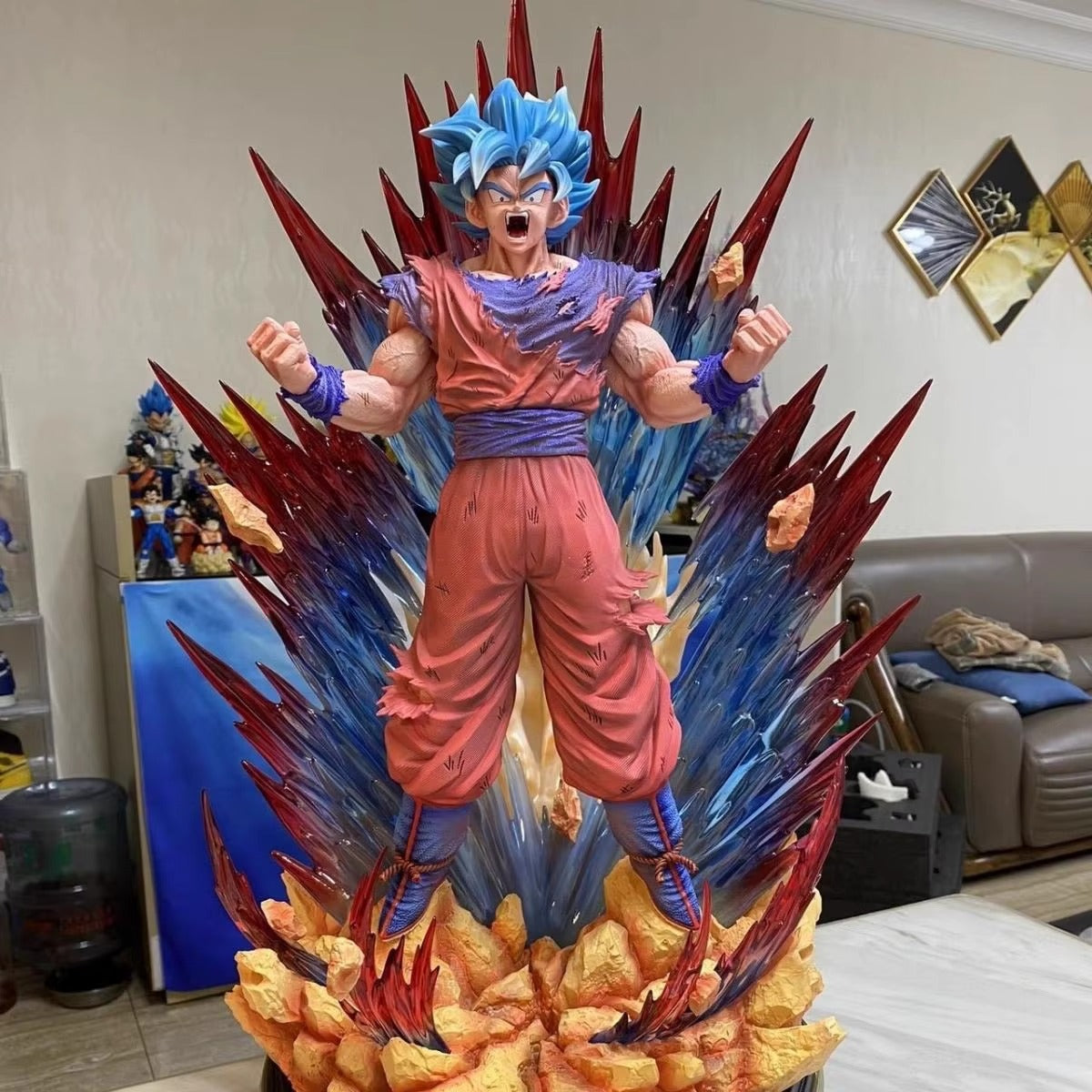 Figurine Dragon Ball Z Goku Blue (Limité)