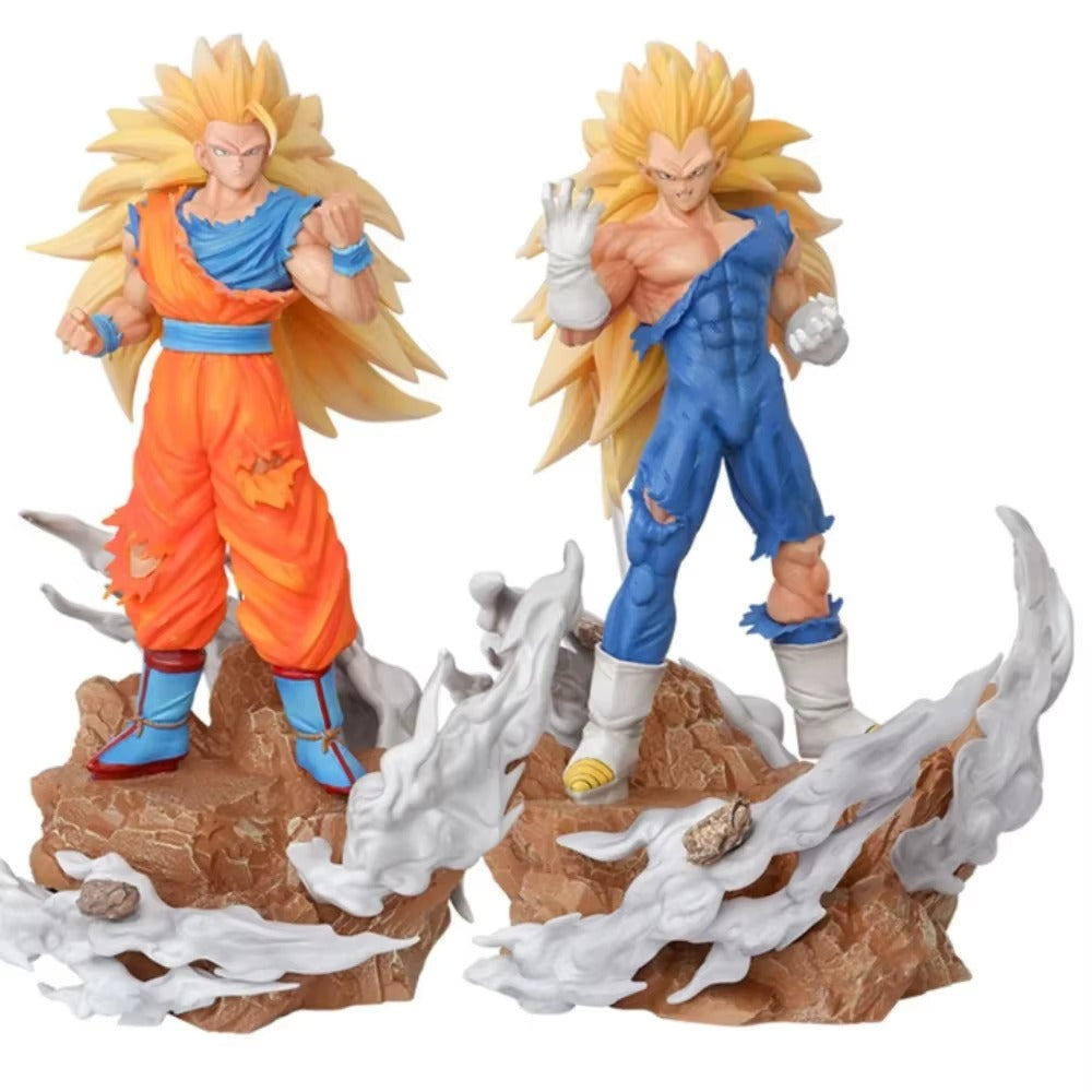 Figurines Dragon Ball Z Goku & Vegeta Super Saiyan 3