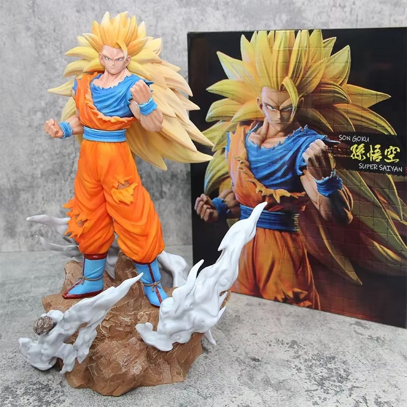 Figurines Dragon Ball Z Goku & Vegeta Super Saiyan 3