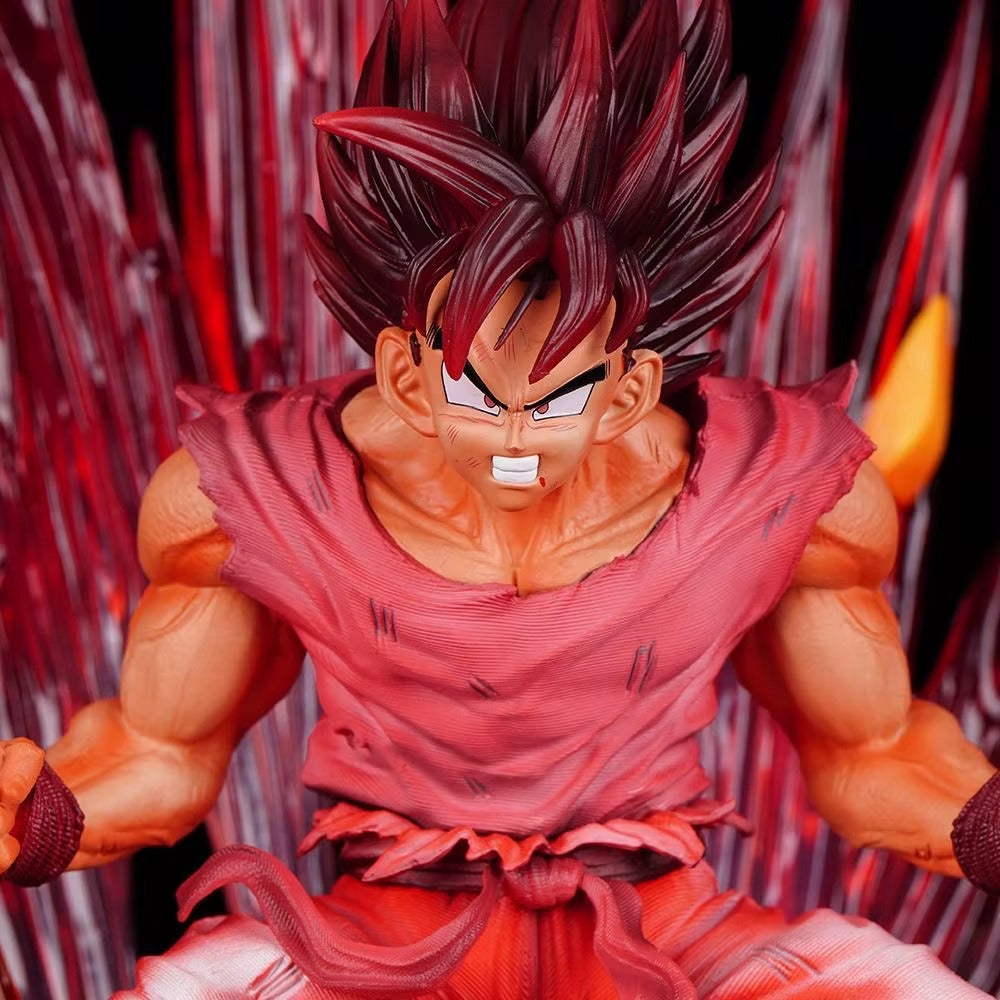 Figurine Dragon Ball Z Sangoku Kaïoken XXL 38 cm !