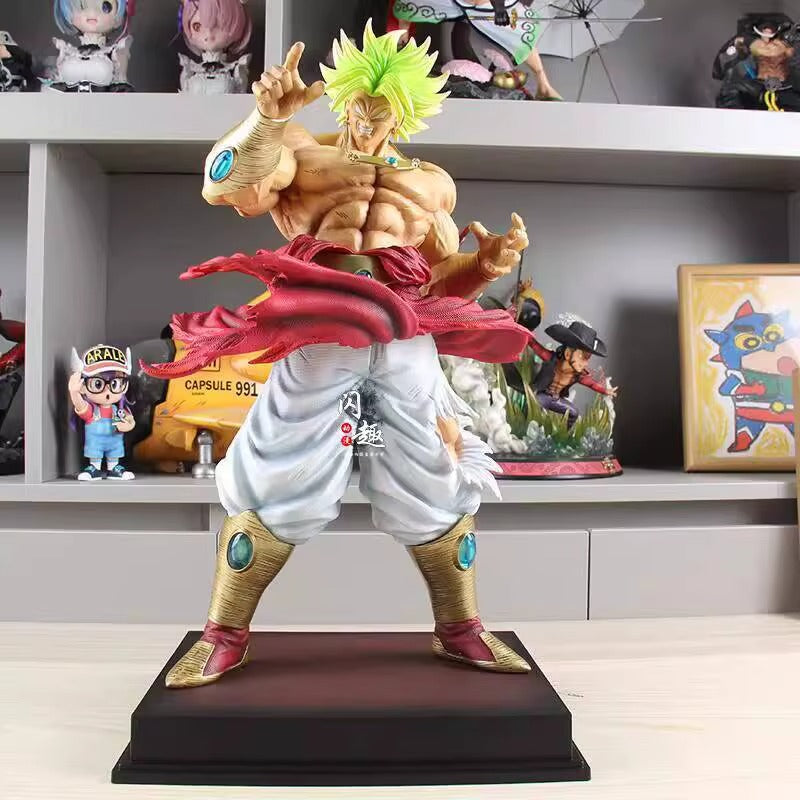 Figurine Dragon Ball Z Broly en résine (Artisanal) 50 CM !