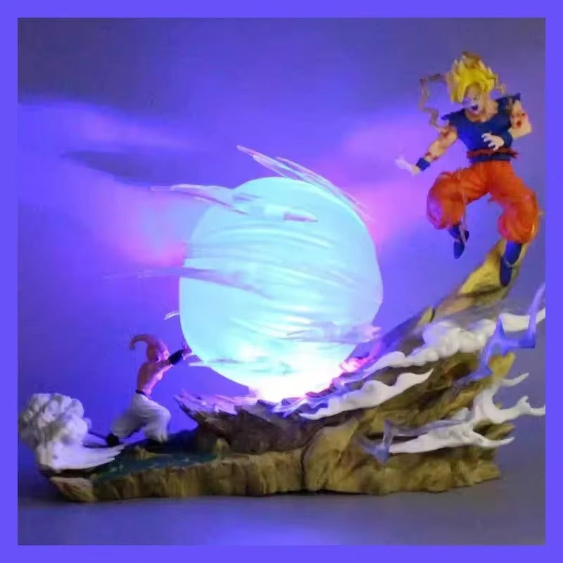 Figurine Dragon Ball Z Sangoku vs Buu (Edition Limitée)