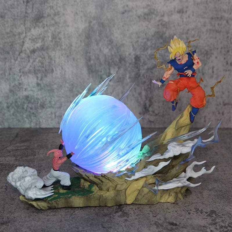 Figurine Dragon Ball Z Sangoku vs Buu (Edition Limitée)