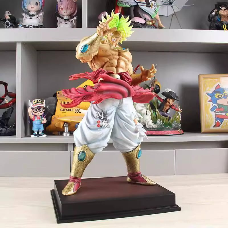 Figurine Dragon Ball Z Broly en résine (Artisanal) 50 CM !