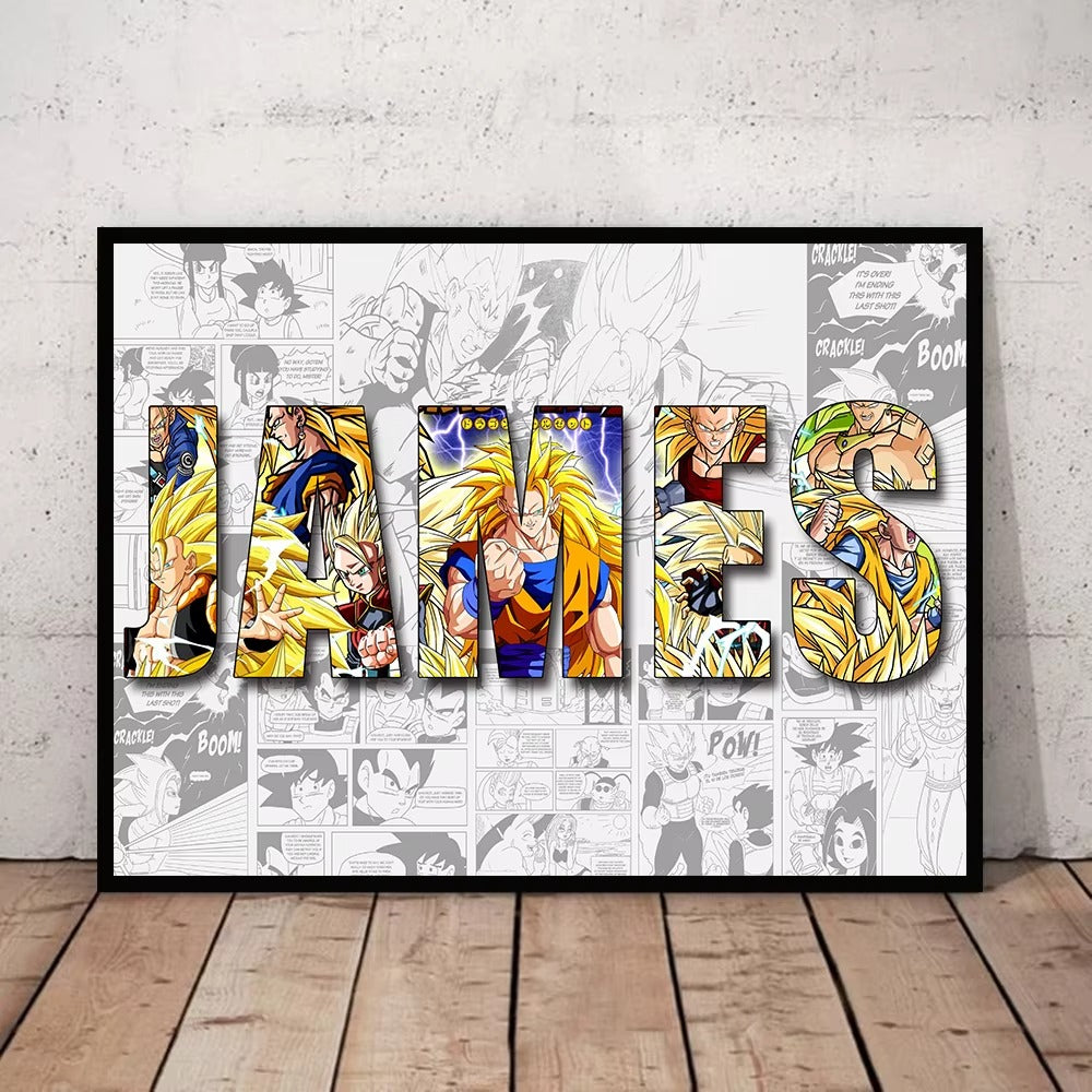 Tableaux Personnalisés Dragon Ball Z