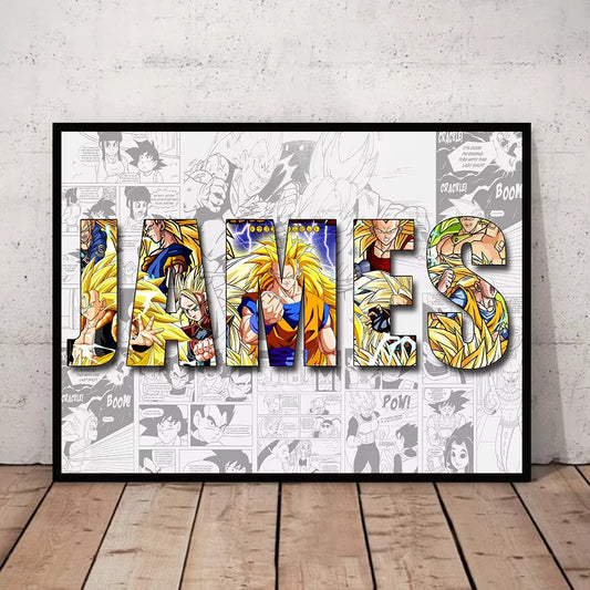 Tableaux Personnalisés Dragon Ball Z