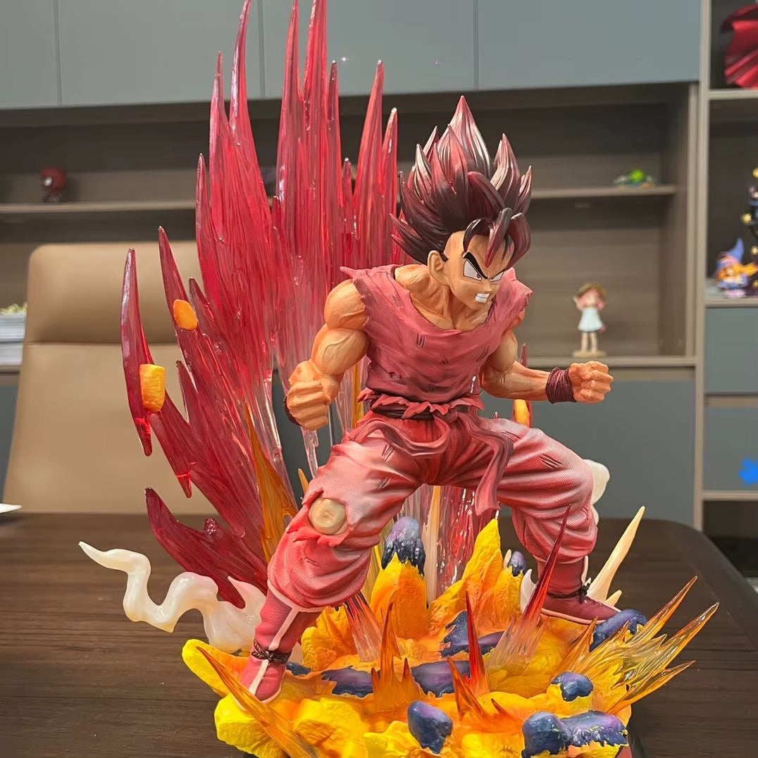 Figurine Dragon Ball Z Sangoku Kaïoken XXL 38 cm !