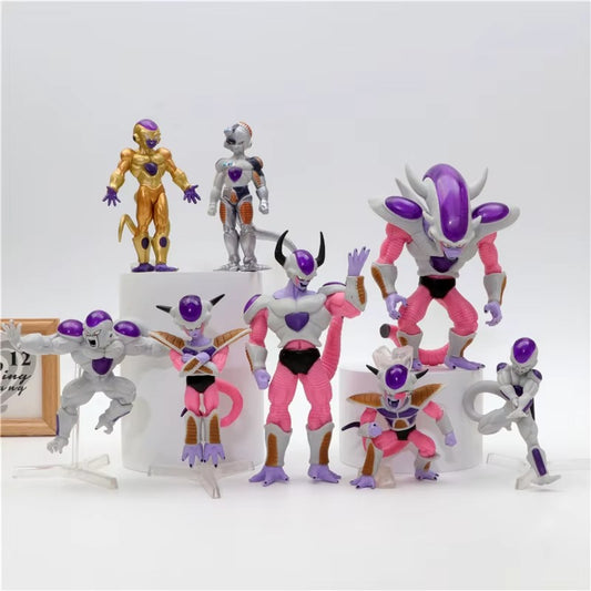 Lot de 8 Figurines Dragon Ball Z Freezer