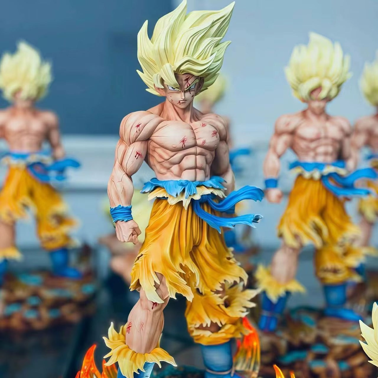 Figurine Dragon Ball Z Sangoku Super Saiyan (34 CM !)