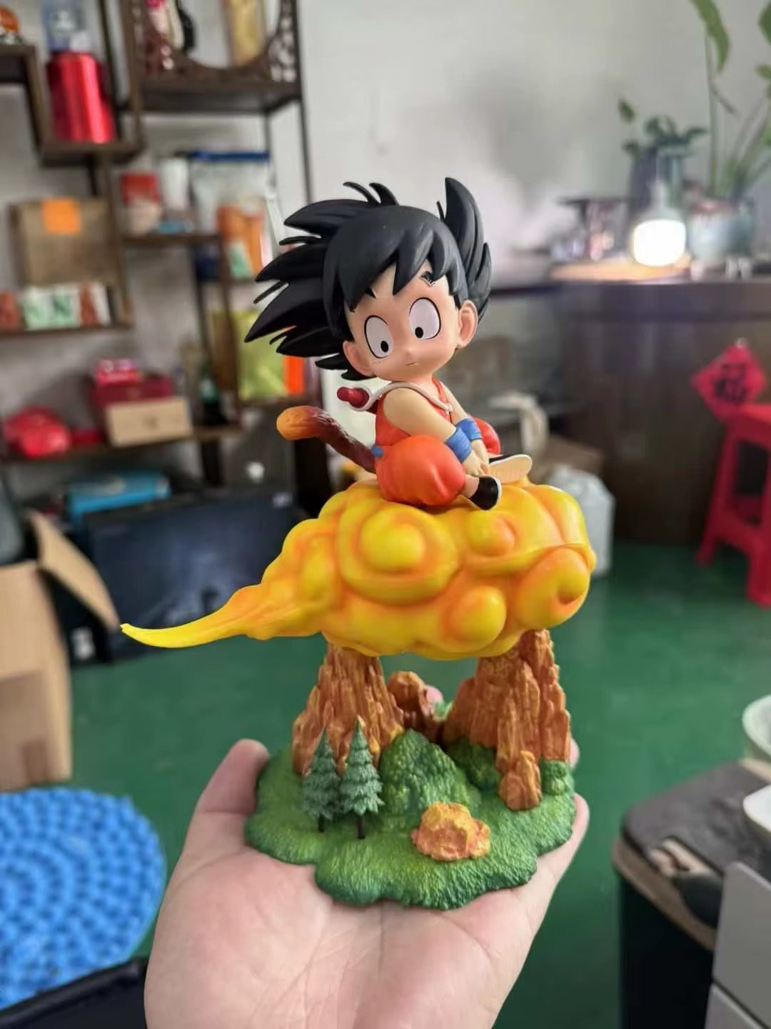 Figurine Dragon Ball Z Sangoku nuage magique