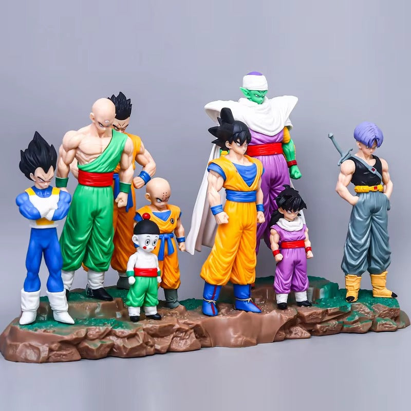 Lot de 9 Figurines Dragon Ball Z Classic Original