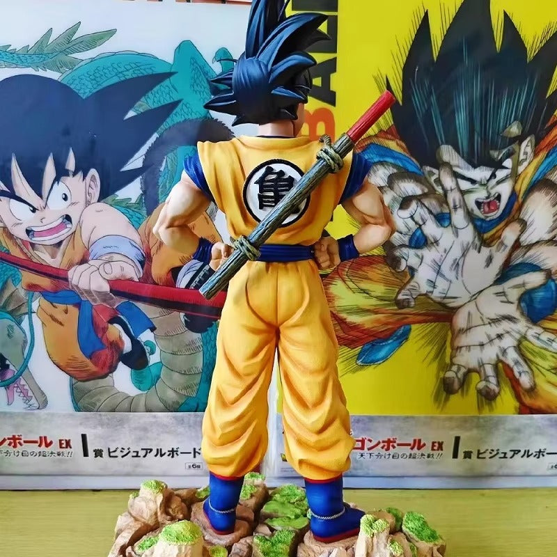 Figurine Dragon Ball Z Goku Géante en résine fait main 70 CM !