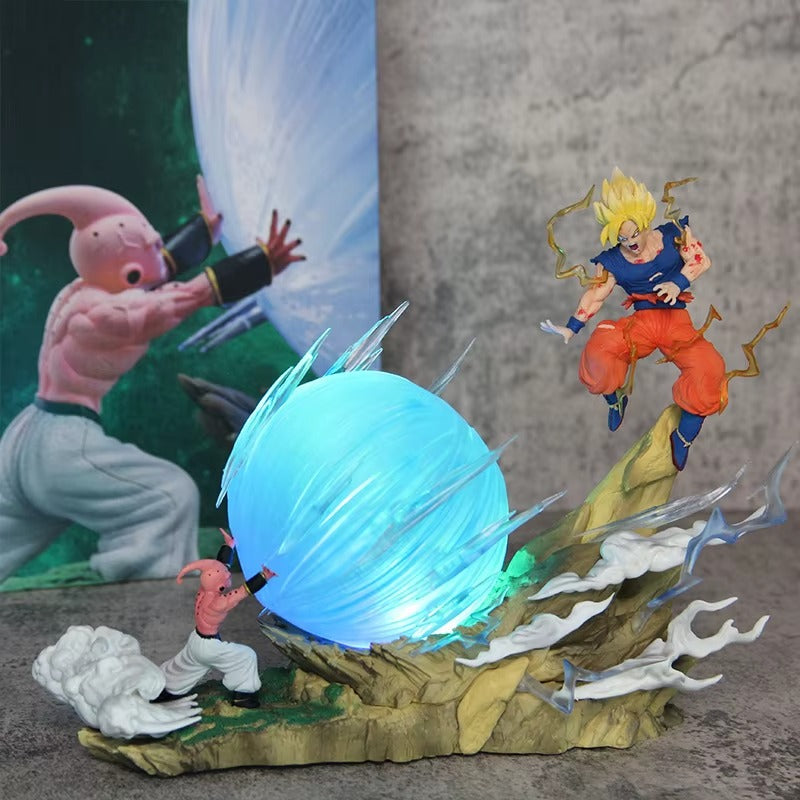 Figurine Dragon Ball Z Sangoku vs Buu (Edition Limitée)