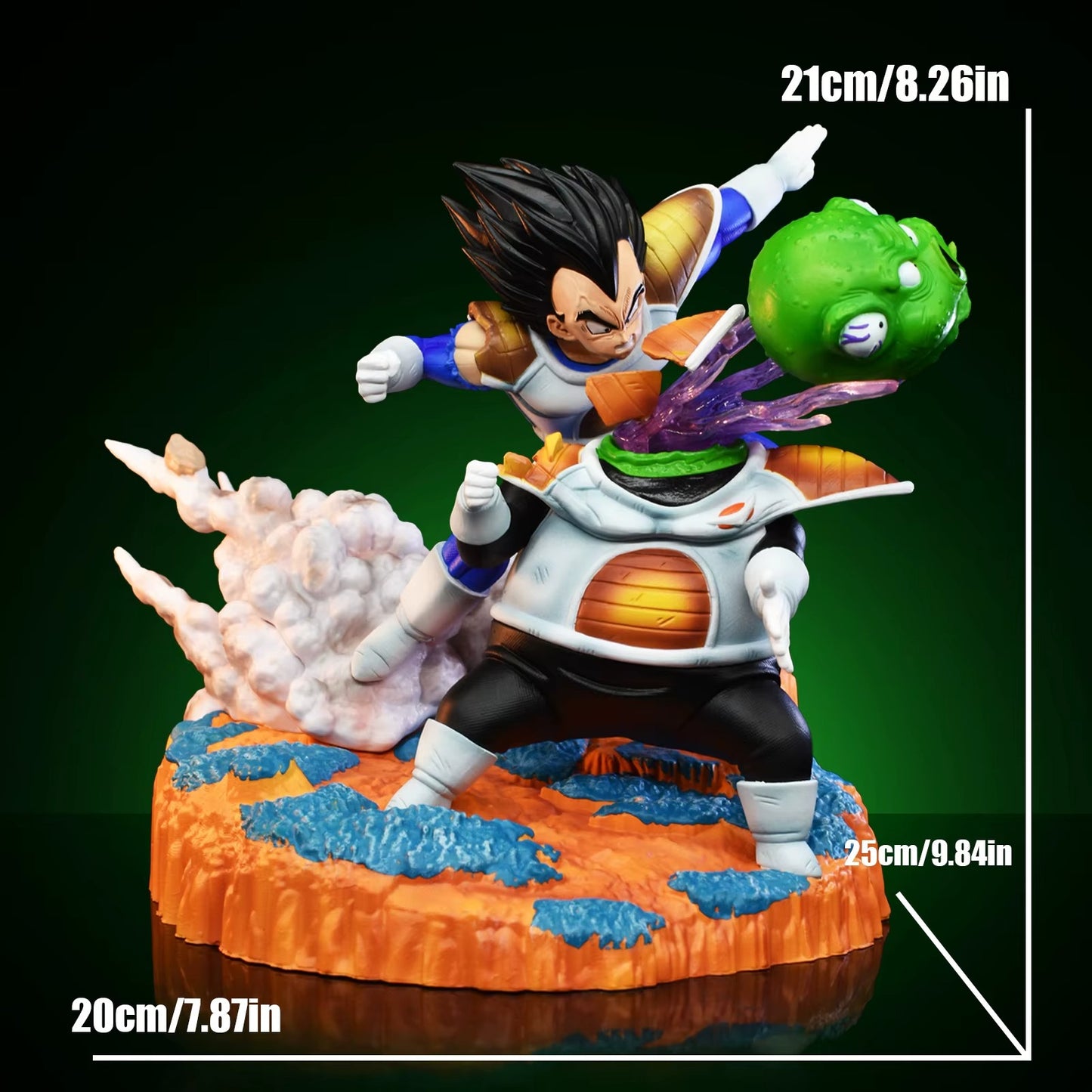 Figurine Dragon Ball Z Vegeta vs Guldo
