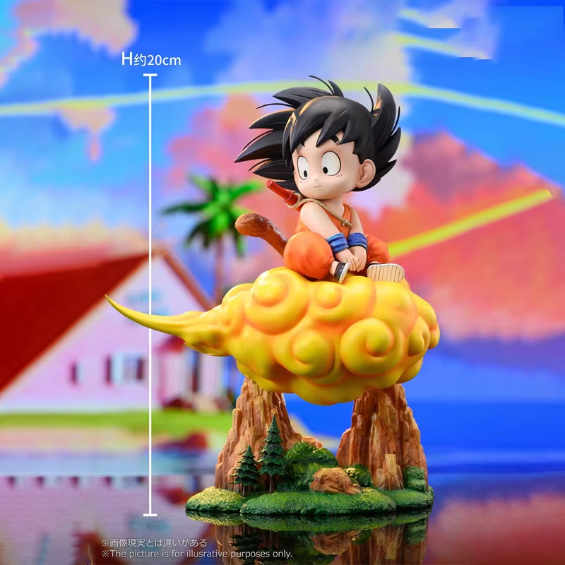 Figurine Dragon Ball Z Sangoku nuage magique