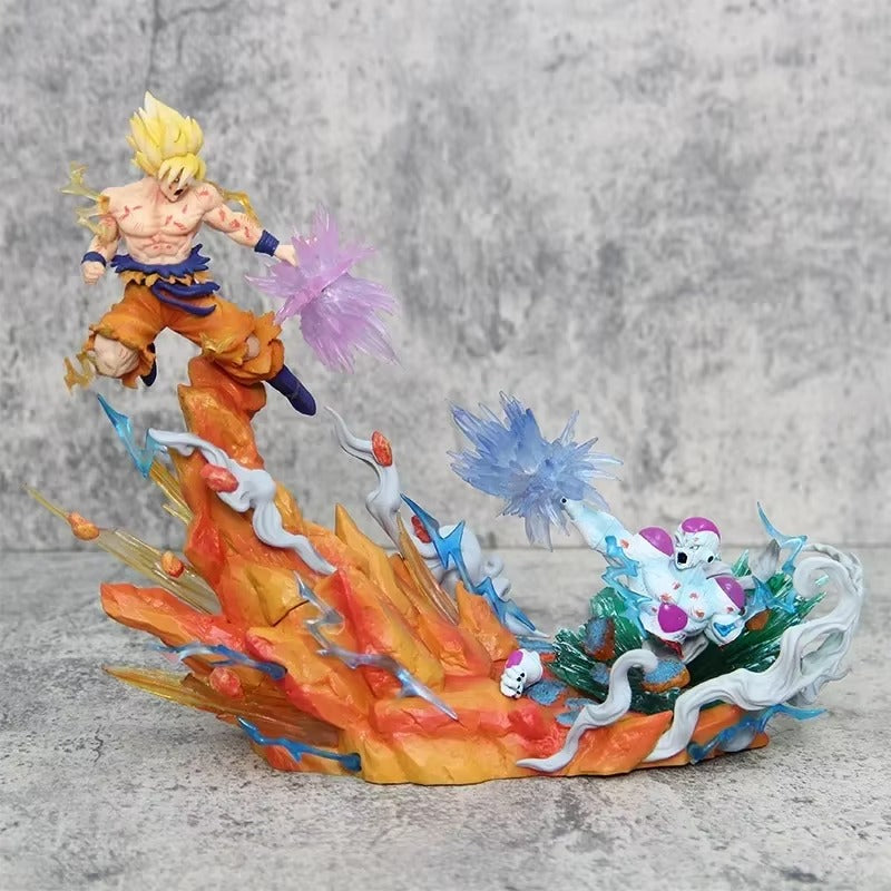 Figurine Dragon Ball Z Combat Goku vs Freezer