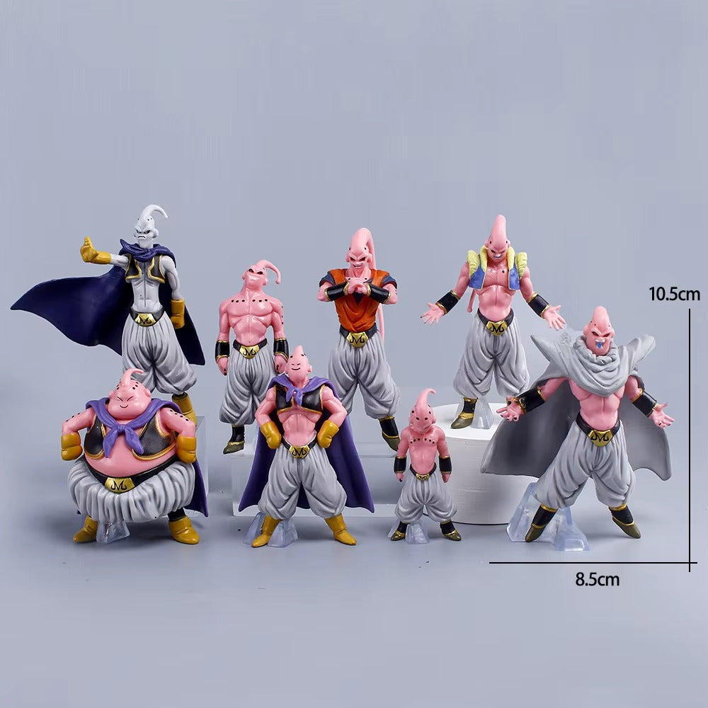 Lot de 8 Figurines Dragon Ball Z Arc Buu