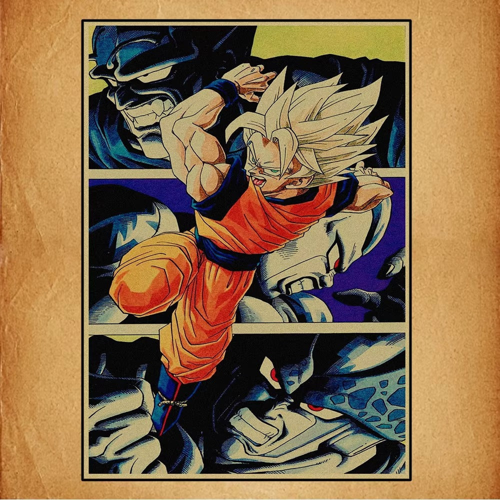 Toile murale affiche Dragon Ball Z