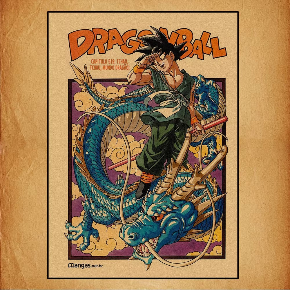 Toile murale affiche Dragon Ball Z
