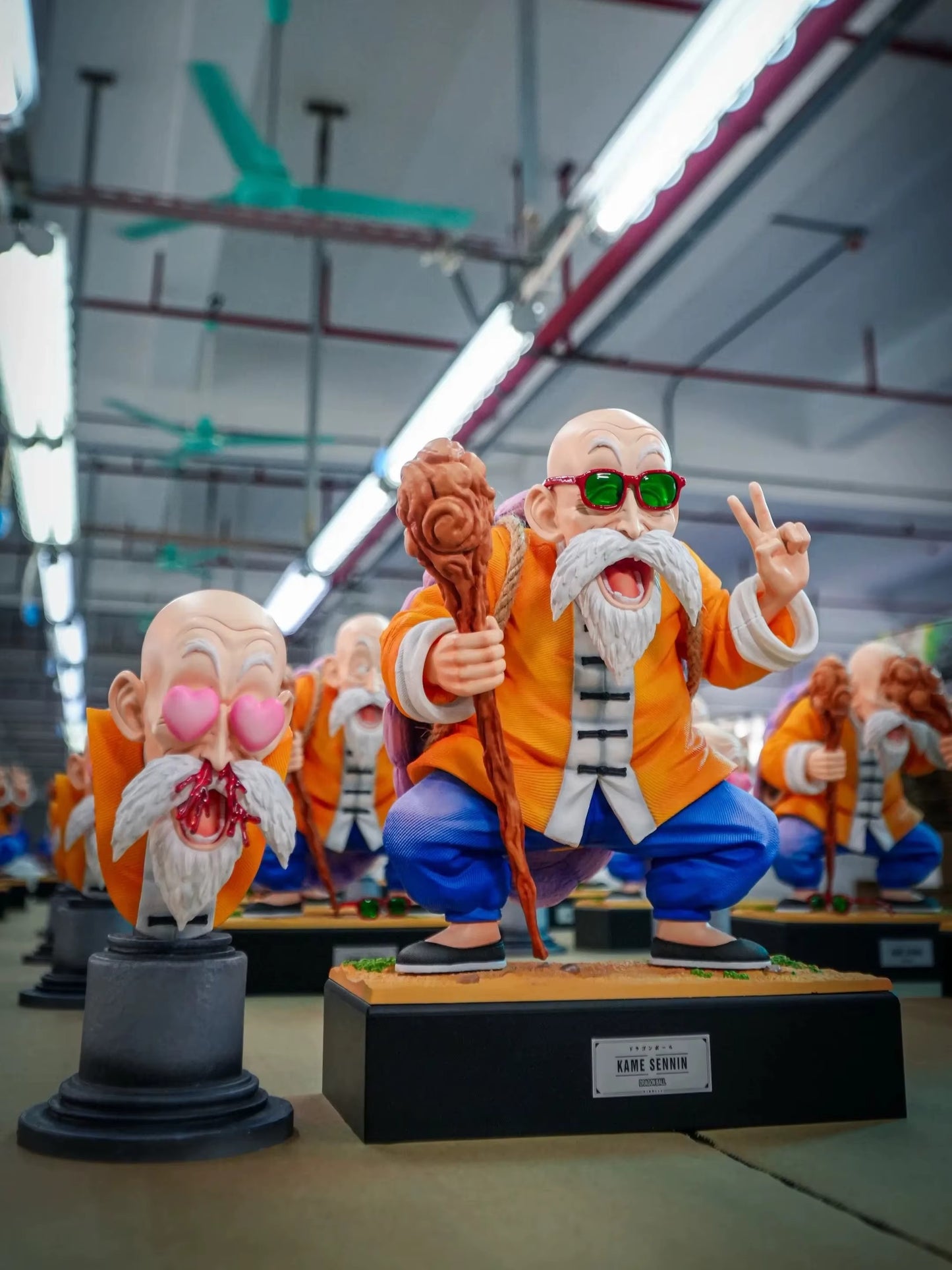 Figurines Dragon Ball Z Goku, Krilin & Roshi