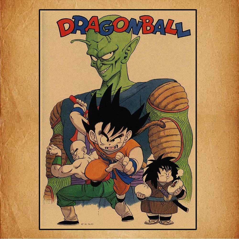 Toile murale affiche Dragon Ball Z