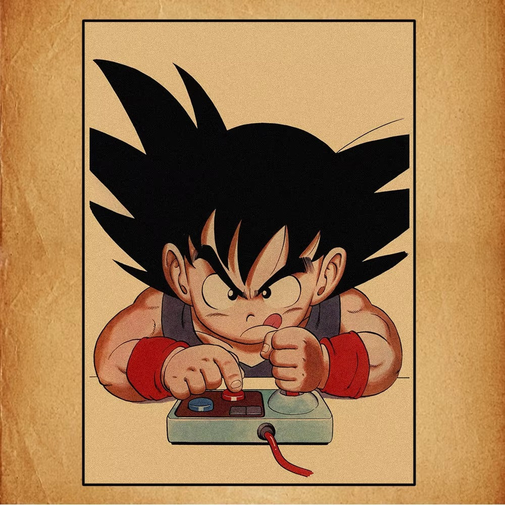 Toile murale affiche Dragon Ball Z