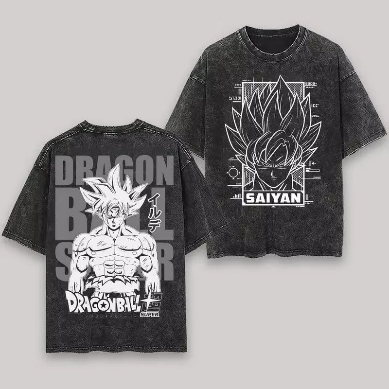 Tee Shirt Dragon Ball Z Harajuku Style