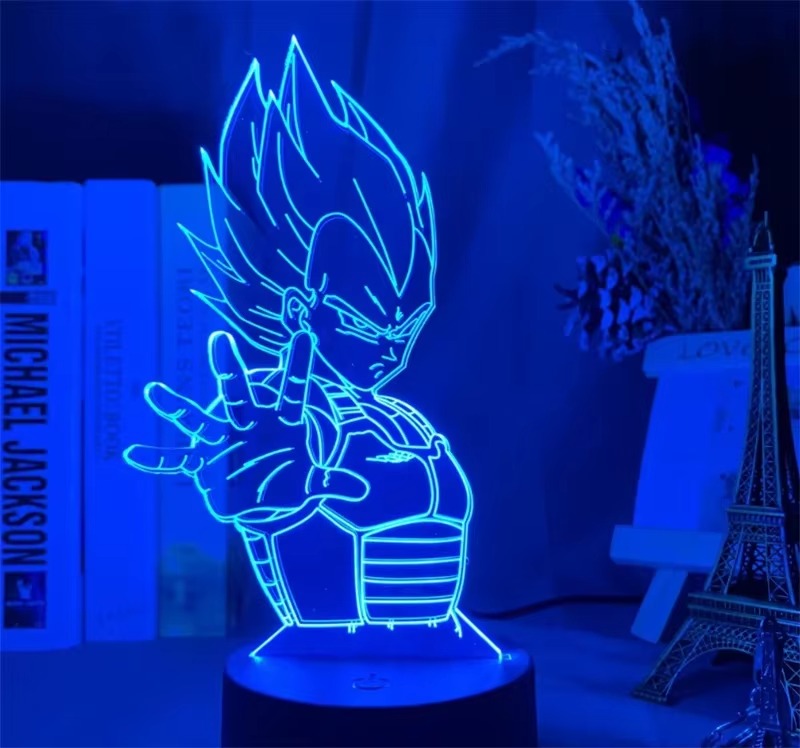 Lampes 3D Dragon Ball Z 18 CM (16 couleurs)