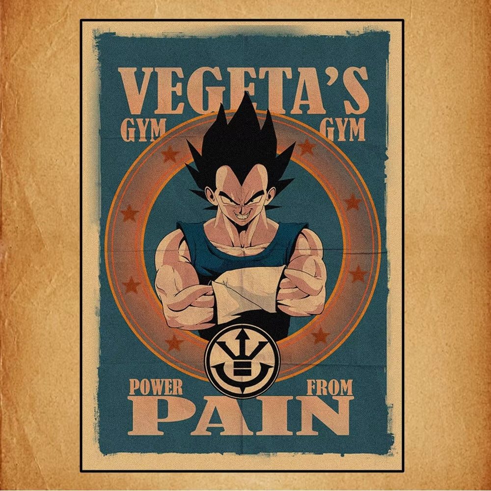 Toile murale affiche Dragon Ball Z