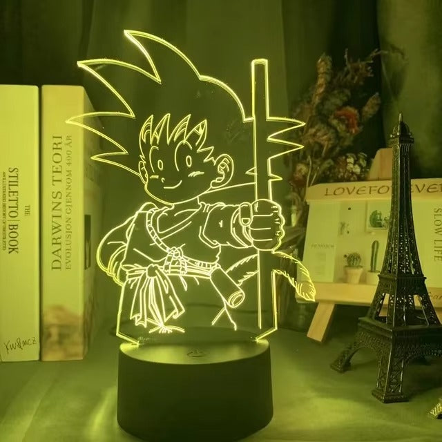 Lampes 3D Dragon Ball Z 18 CM (16 couleurs)