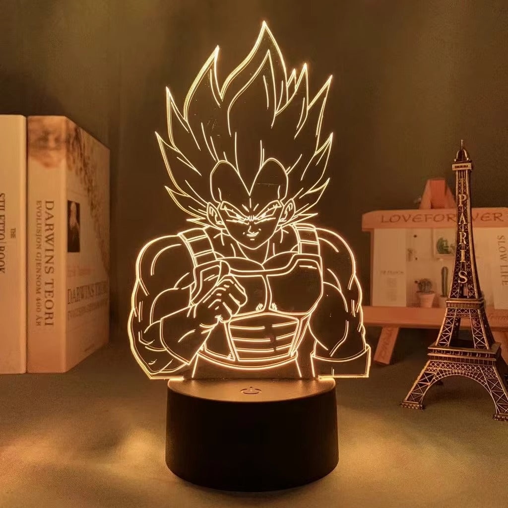 Lampes 3D Dragon Ball Z 18 CM (16 couleurs)