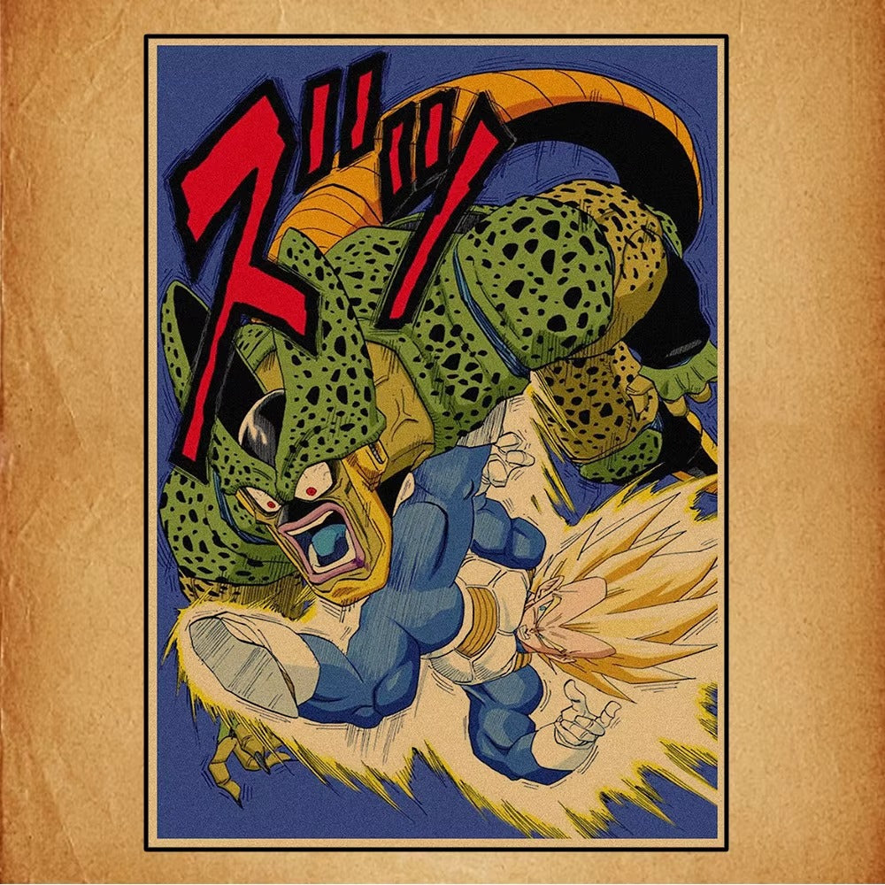 Toile murale affiche Dragon Ball Z