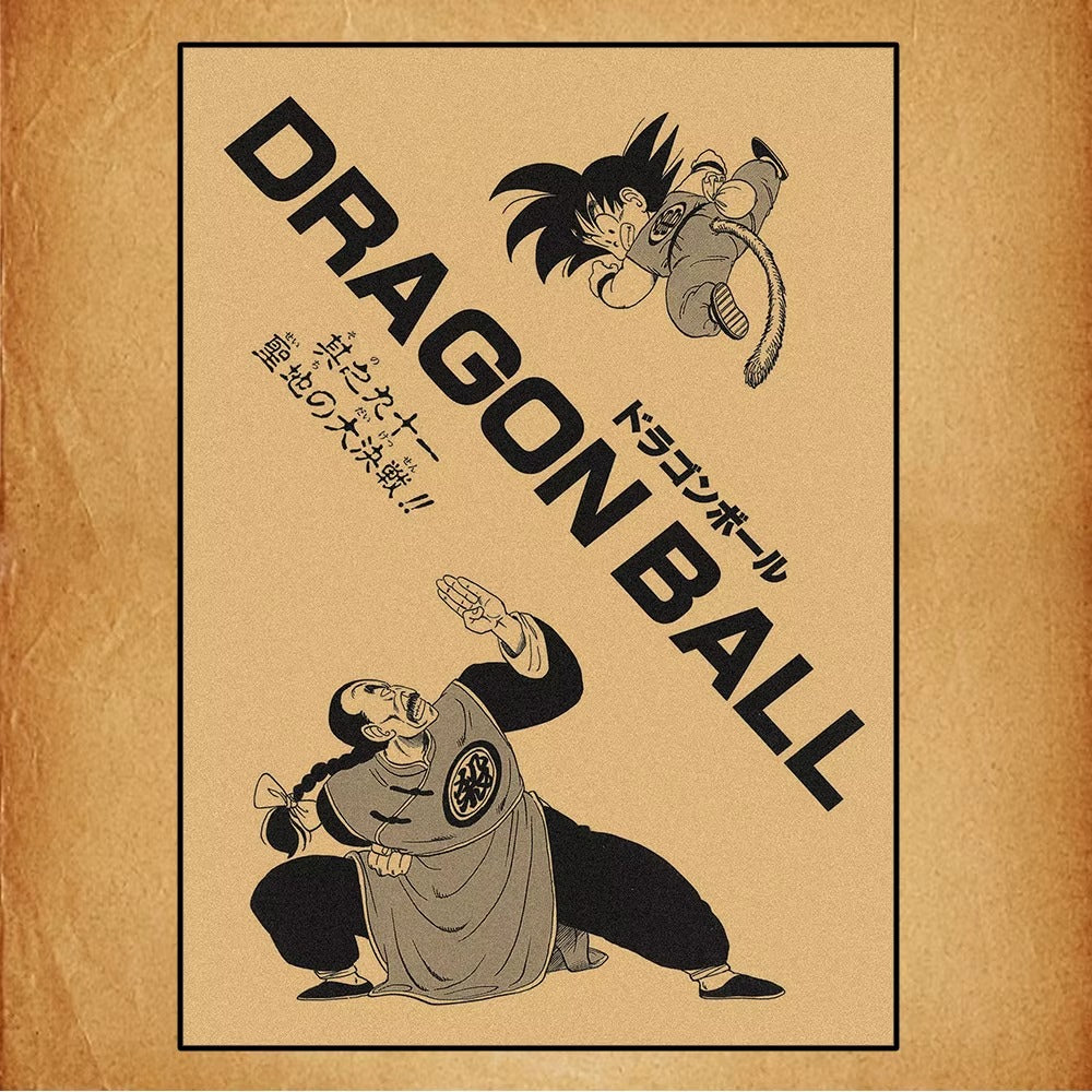 Toile murale affiche Dragon Ball Z